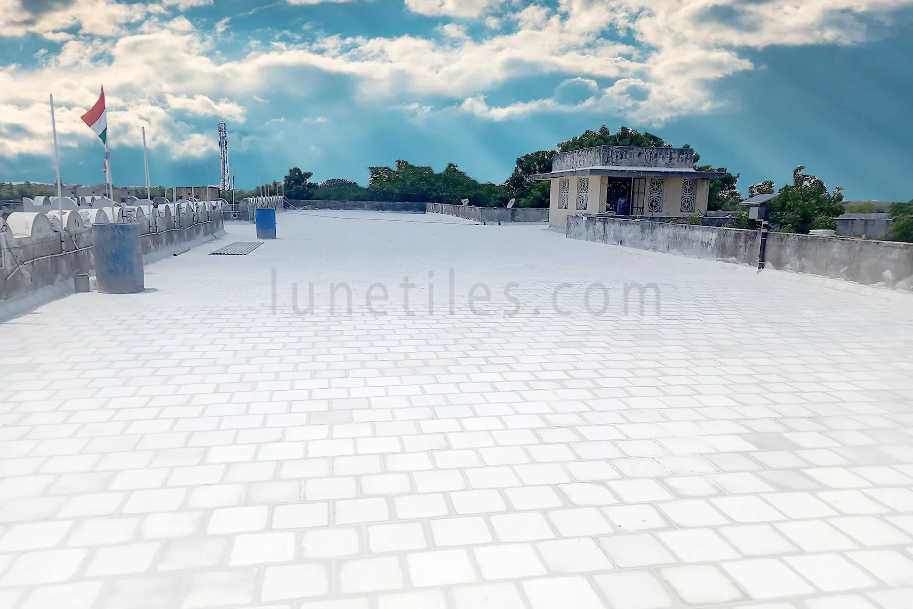 Weathering Tiles | Solar Reflective Tiles | Terrace Tiles